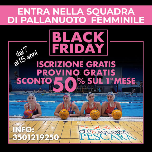 🤽‍♀️🤽‍♀️ PALLANUOTO FEMMINILE ! 🤽‍♀️🤽‍♀️
💥 Stanca di nuotare? Vieni a giocare con noi! 😍
"La Pallanuoto è affascinante, dura, leale, sommersa". (cit.)
😎 Sei pronta a tutto questo?
👉 Il Club Aquatico ti invita a provare questo meraviglioso sport, per ragazze toste che alla freschezza del nuoto abbina la competitività e la scaltrezza dei giochi con la palla! 🏐
#clubaquaticopescara #teamcomunicazione #pallanuotofemminile #waterpologirls