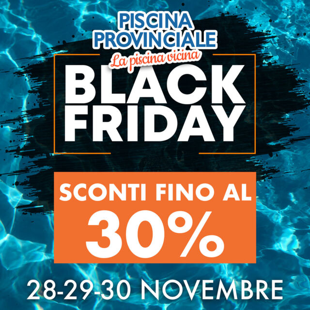 🤪 SIAMO IMPAZZITI ! 🤪
☎️ Chiama il 3342534687

#piscinaprovincialepescara #blackfriday2024